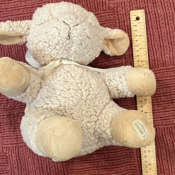 Cloud B soothing sleep sheep sounds machine Soft Cream Lamb Plush - Picture 10 of 14